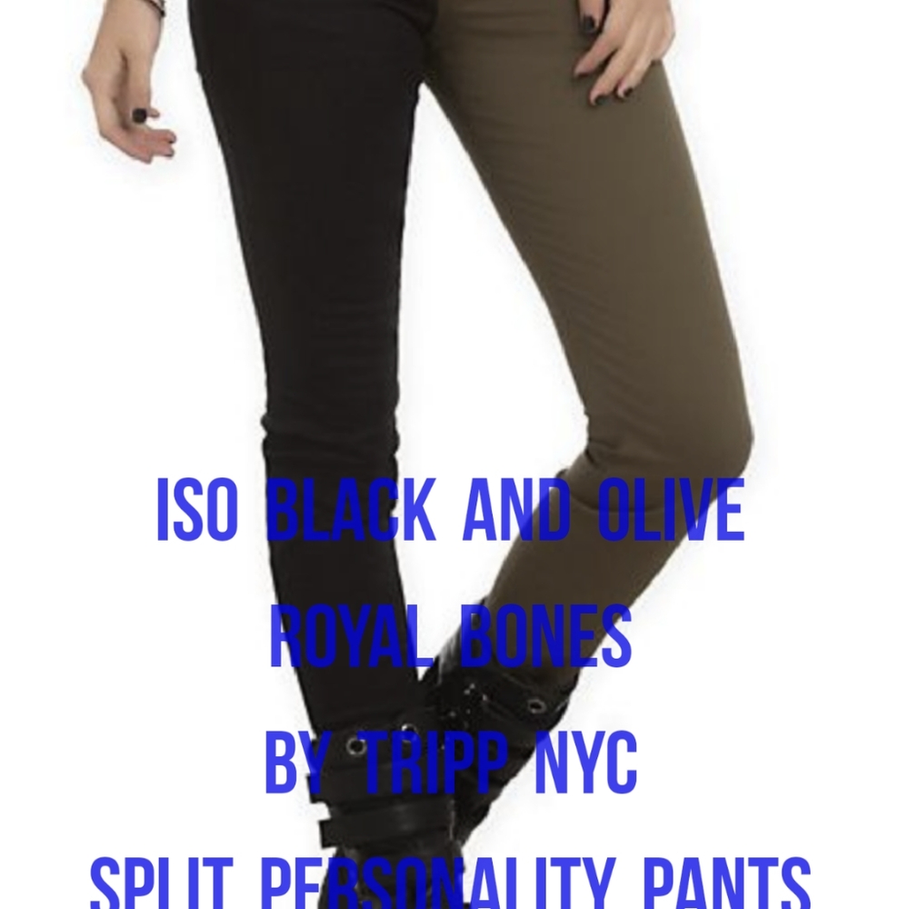 ISO royal bones olive and black split personality